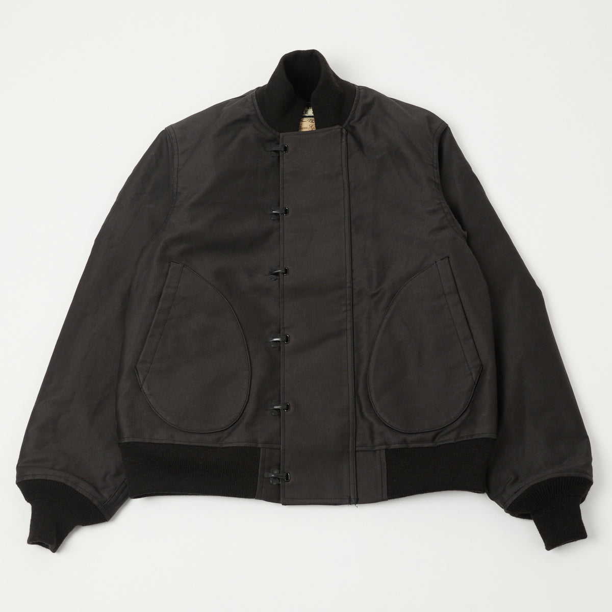 Buzz Rickson's x William Gibson U.S. Navy Hook Deck Jacket - Black