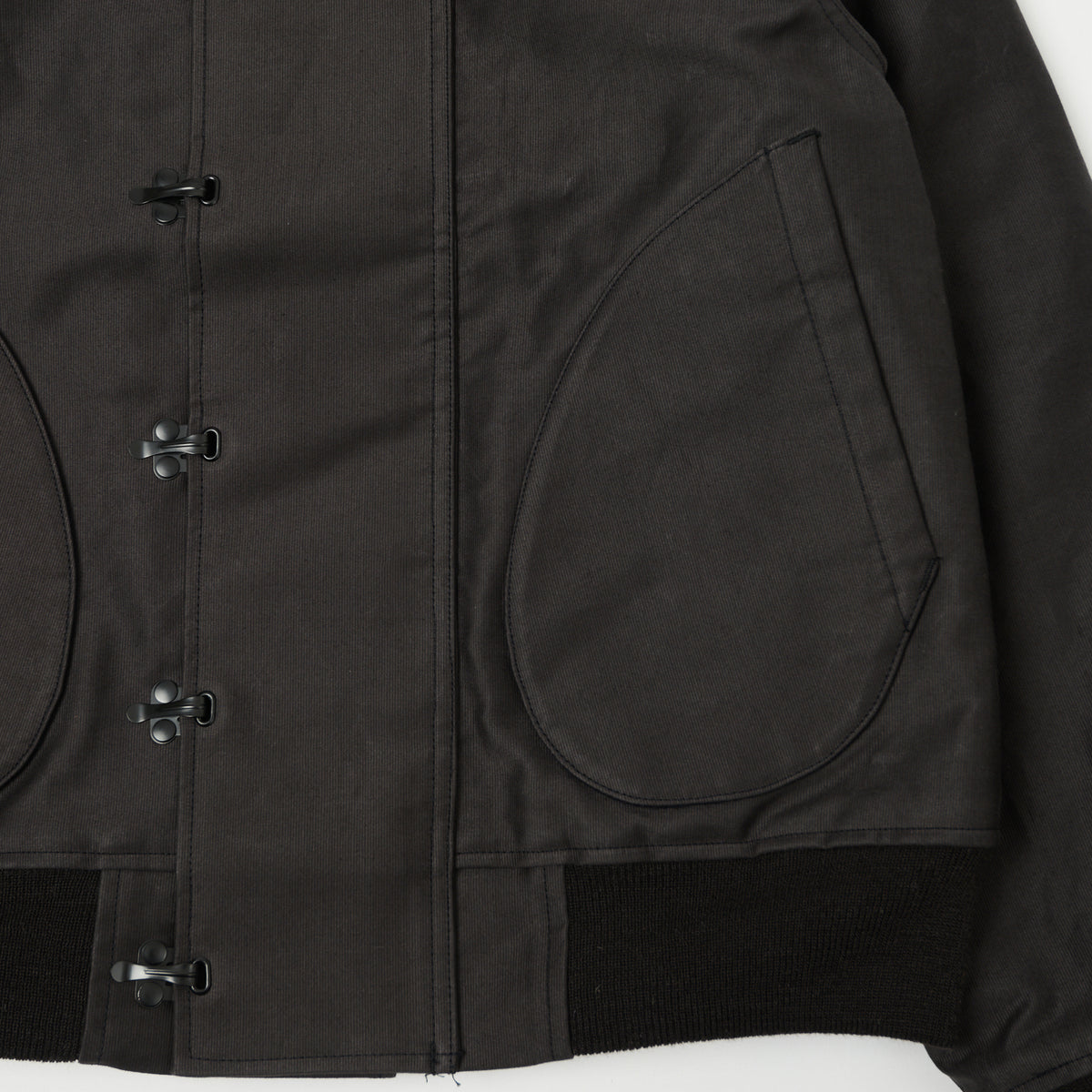 Buzz Rickson's x William Gibson U.S. Navy Hook Deck Jacket - Black