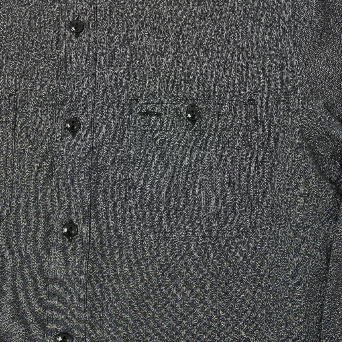 Buzz Rickson's Covert Cloth Work Shirt - Black