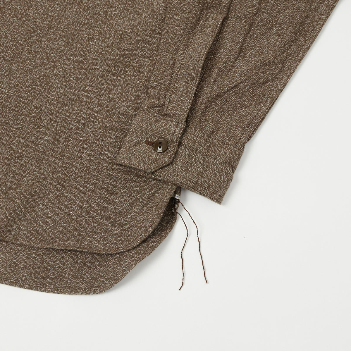 Buzz Rickson's Covert Cloth Work Shirt - Brown
