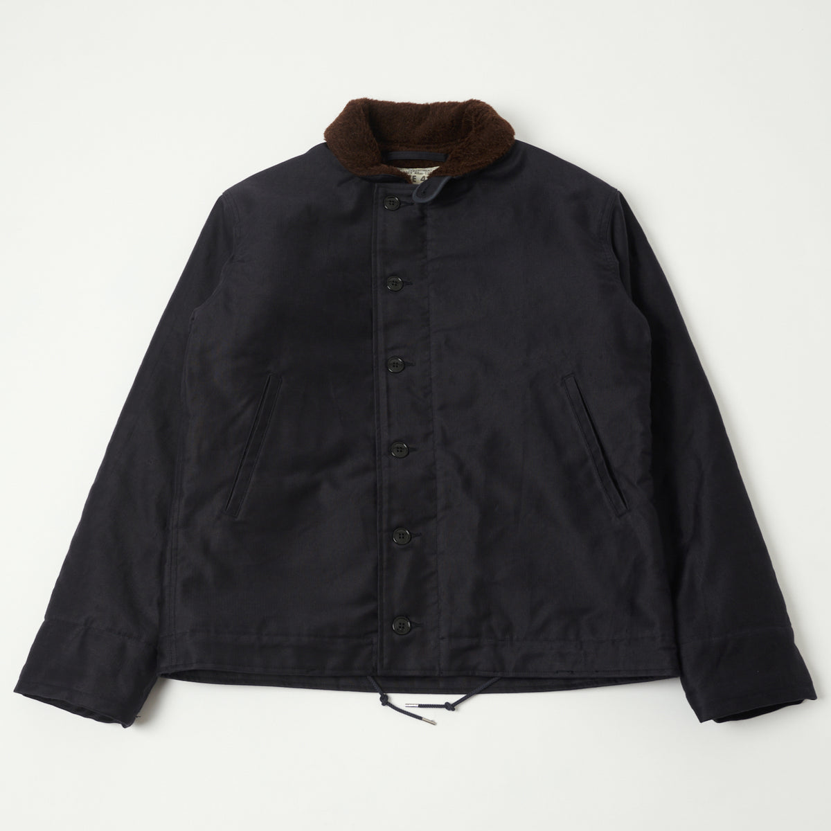 Buzz Rickson's U.S. Navy N-1 Deck Jacket - Navy Demotex