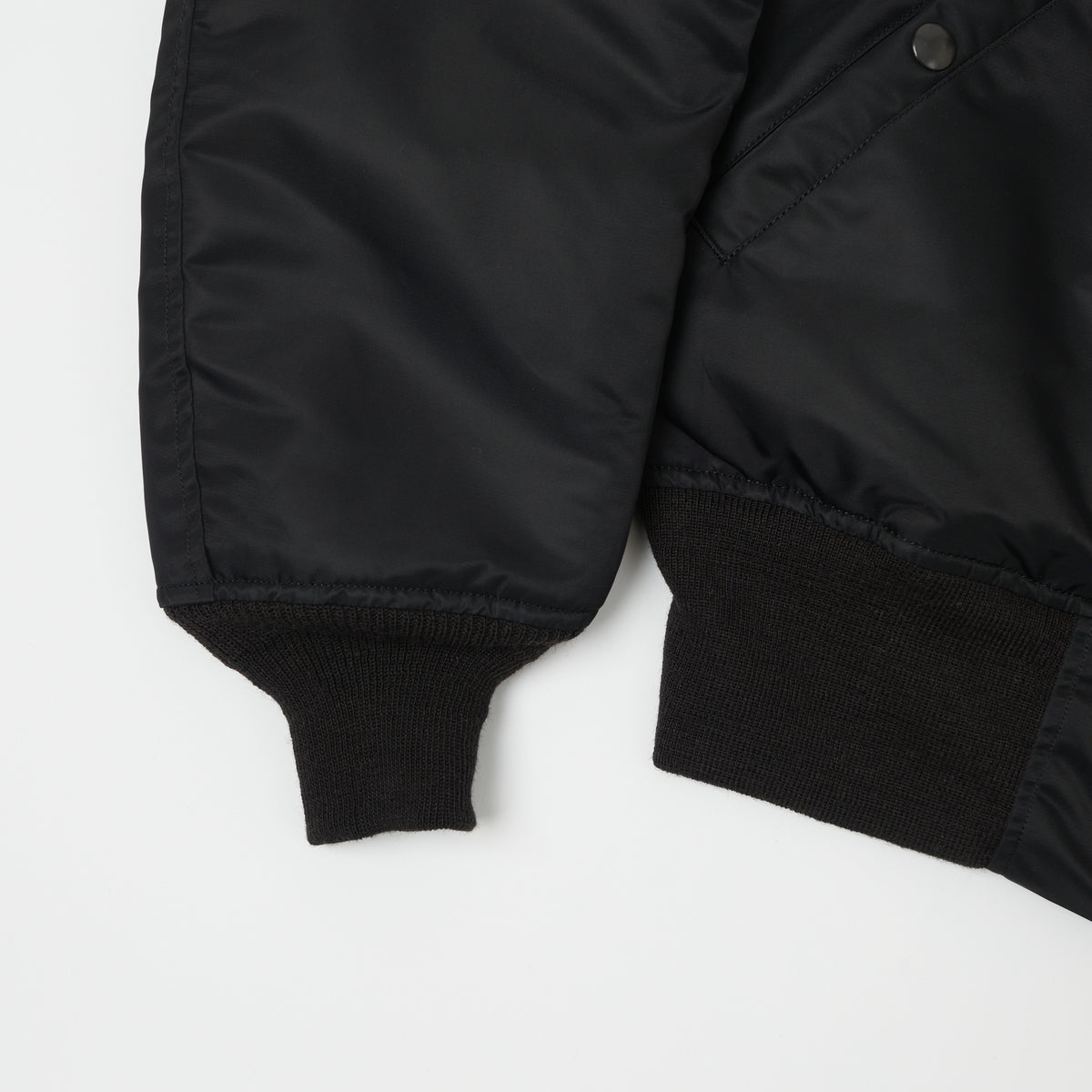 Buzz Rickson's x William Gibson MA-1 Flight Jacket 'Regular' - Black