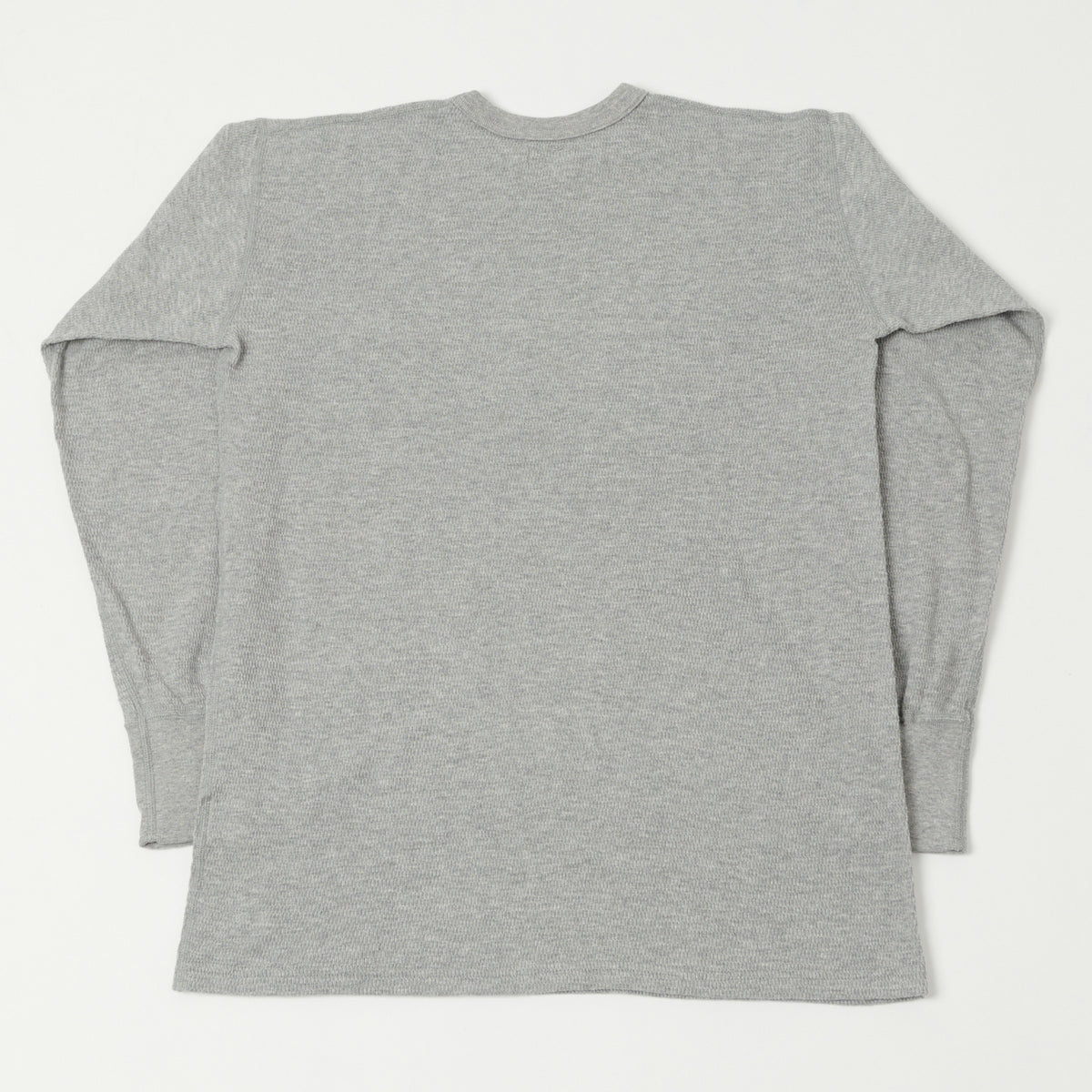Dubbleworks Long Sleeve Thermal Tee - Heather Grey