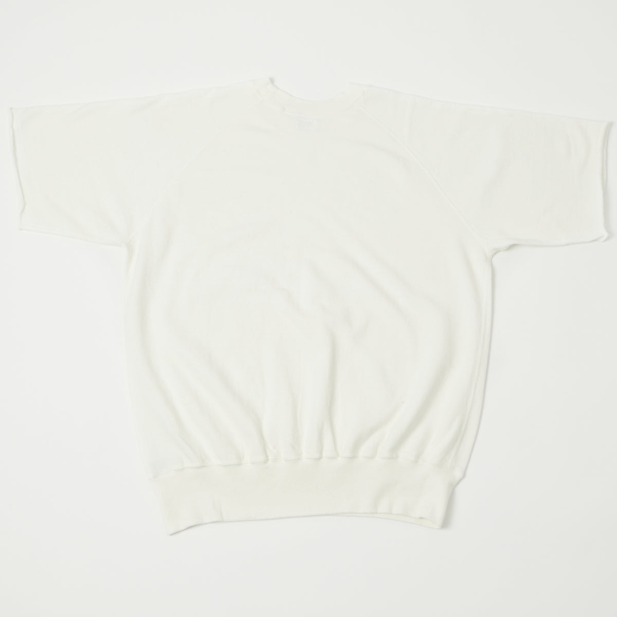 Dubbleworks Cut Off Sleeve Sweatshirt - Off White