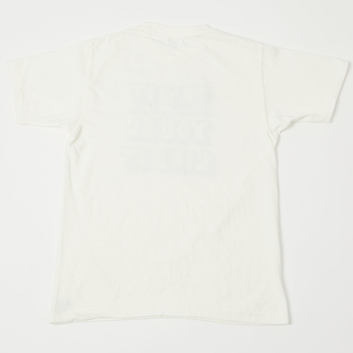 Dubbleworks 'Try It' Print Tee - Off White