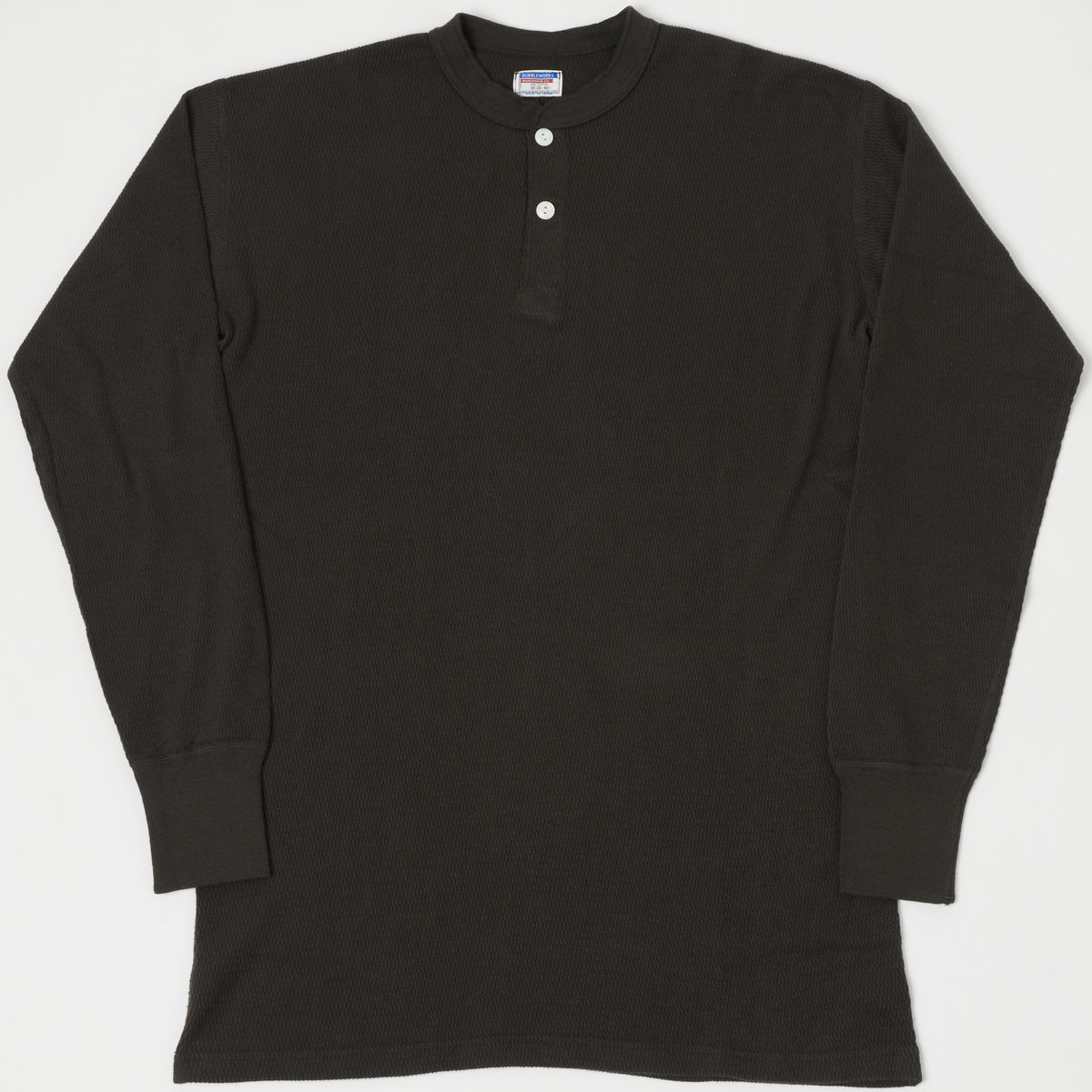 Dubbleworks Long Sleeve Thermal Henley - Sumikuro