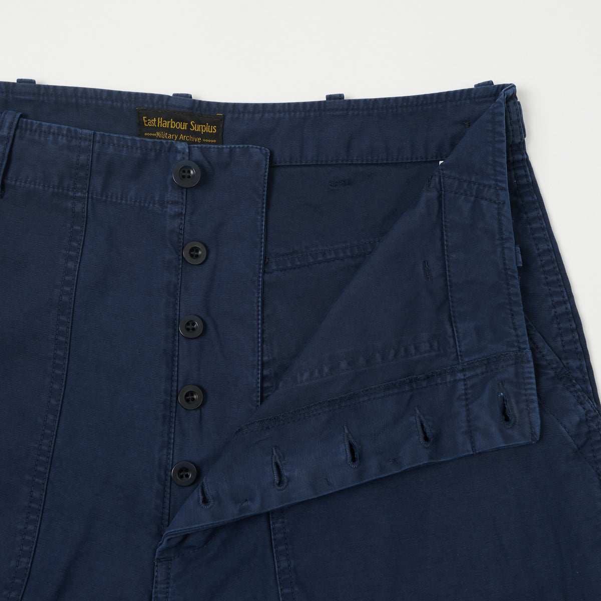 East Harbour Surplus 'Texas' Fatigue Trouser - Navy