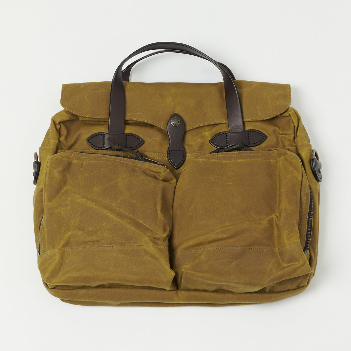 Filson 24-Hour Tin Cloth Briefcase - Dark Tan