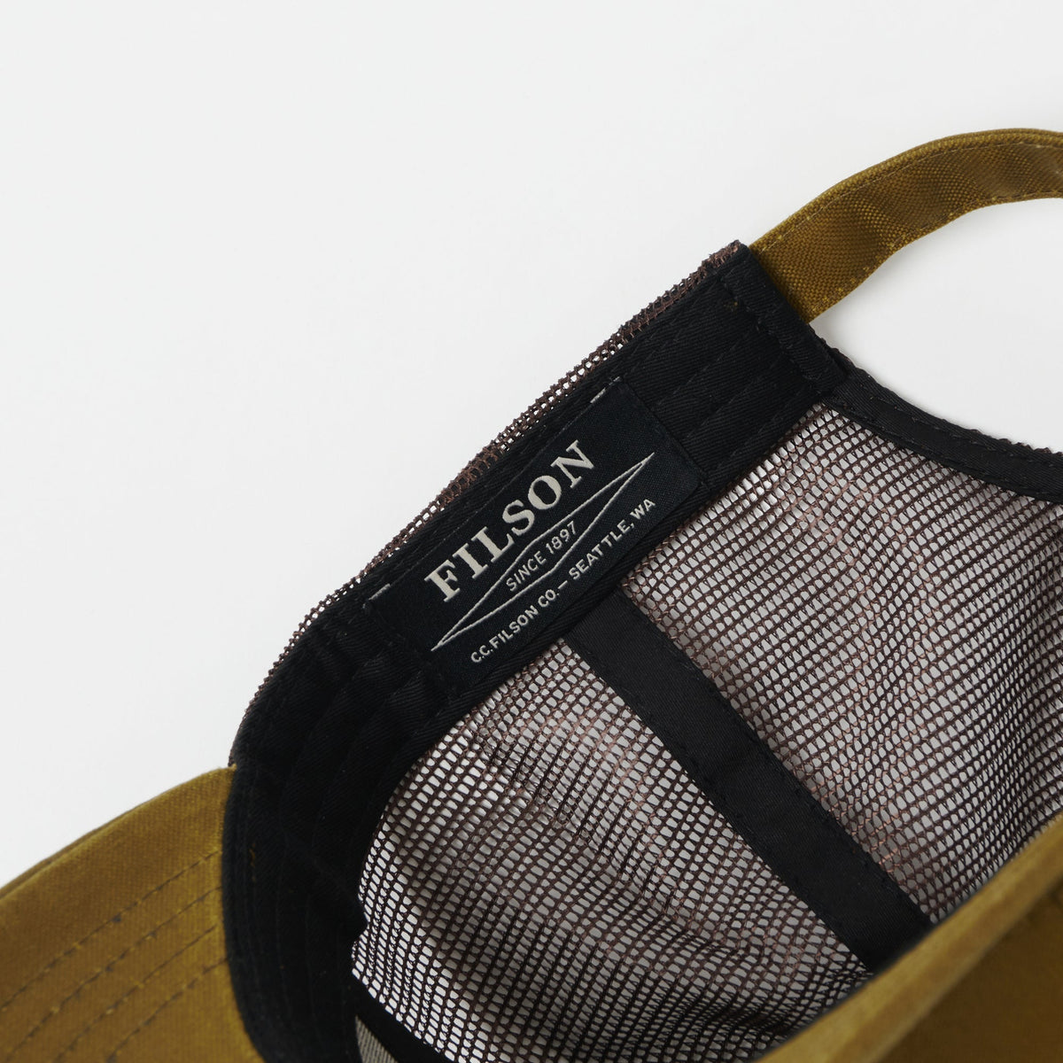Filson Logger Mesh Cap - Dark Tan