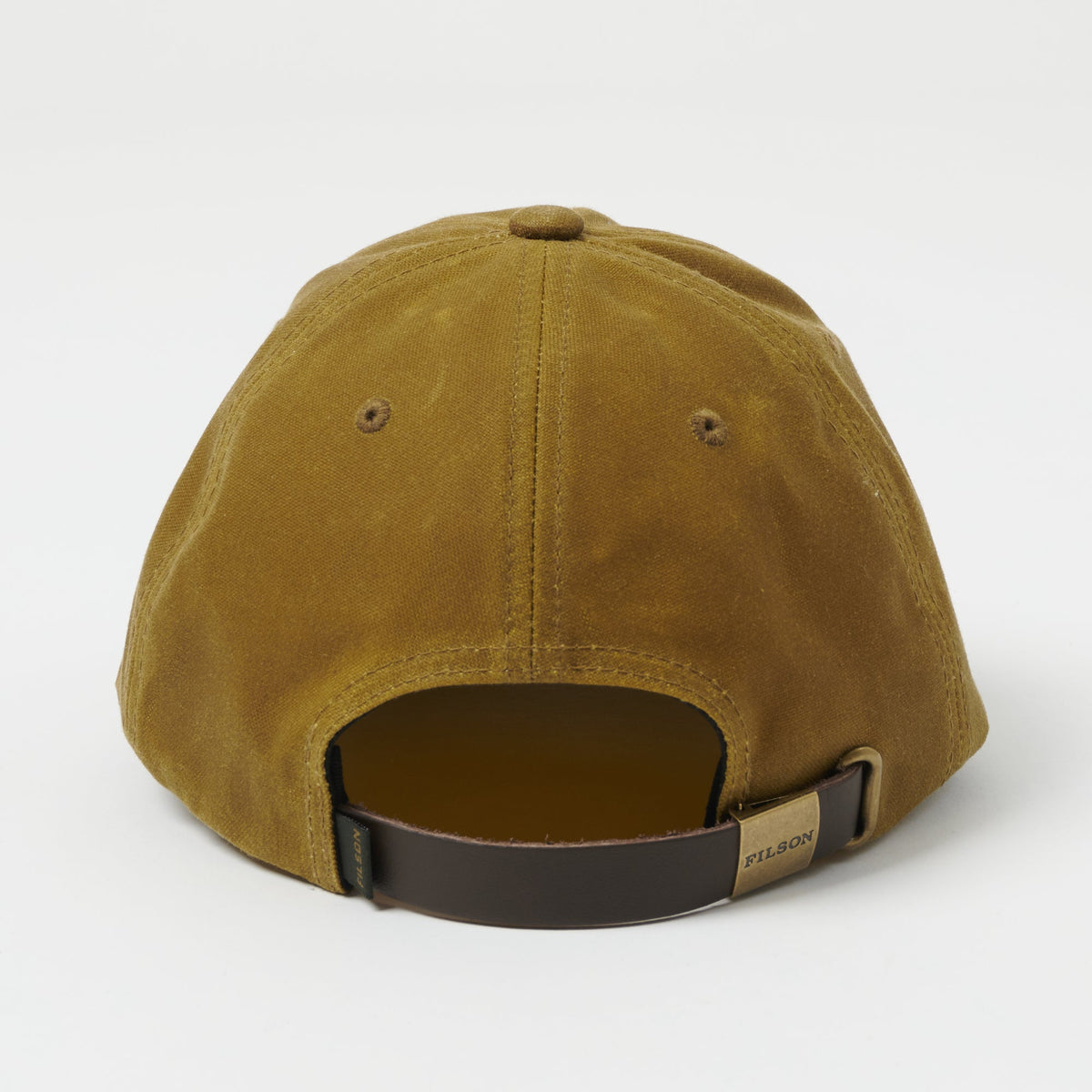 Filson Tin Cloth Low-Profile Logger Cap - Dark Tan