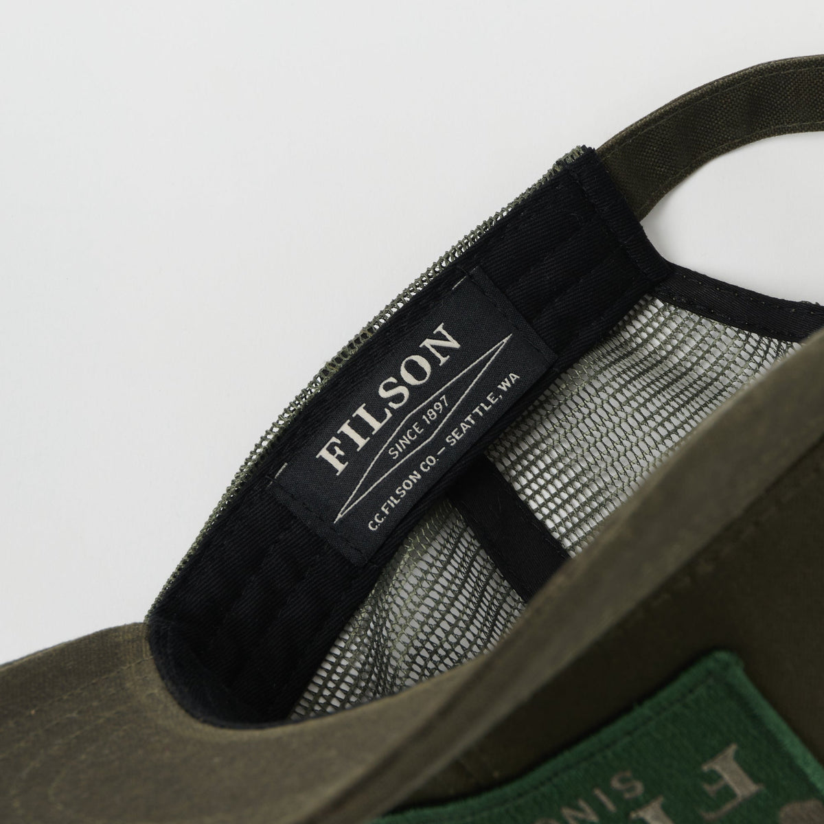 Filson Logger Mesh Cap - Otter Green