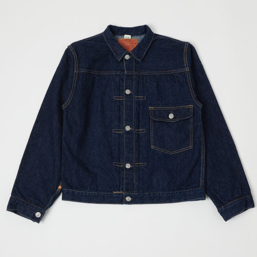 Freewheelers & Co The Vanishing West 506XX Type-I Denim Jacket - One Wash
