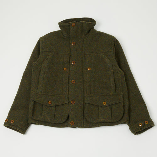 Freewheelers & Co Great Lakes 'Grizzly' Jacket - Grained Olive