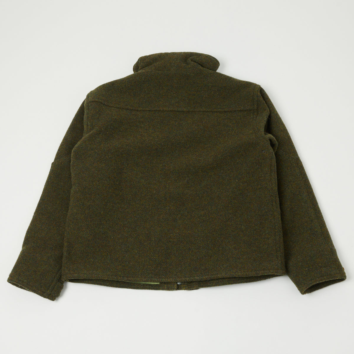 Freewheelers & Co Great Lakes 'Grizzly' Jacket - Grained Olive