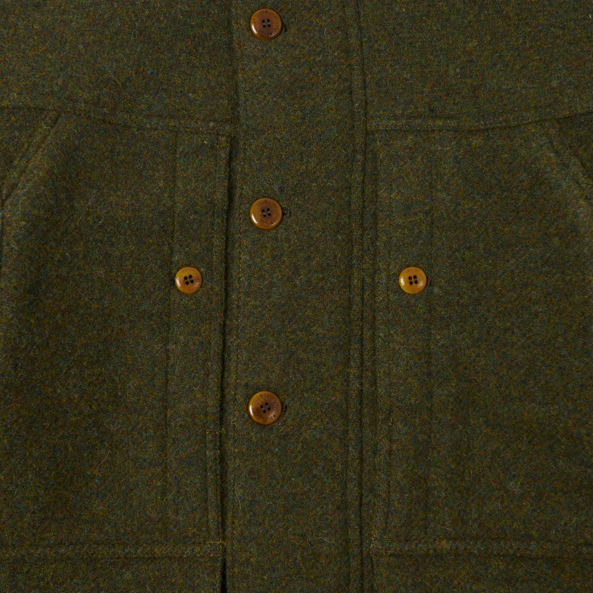 Freewheelers & Co Great Lakes 'Grizzly' Jacket - Grained Olive