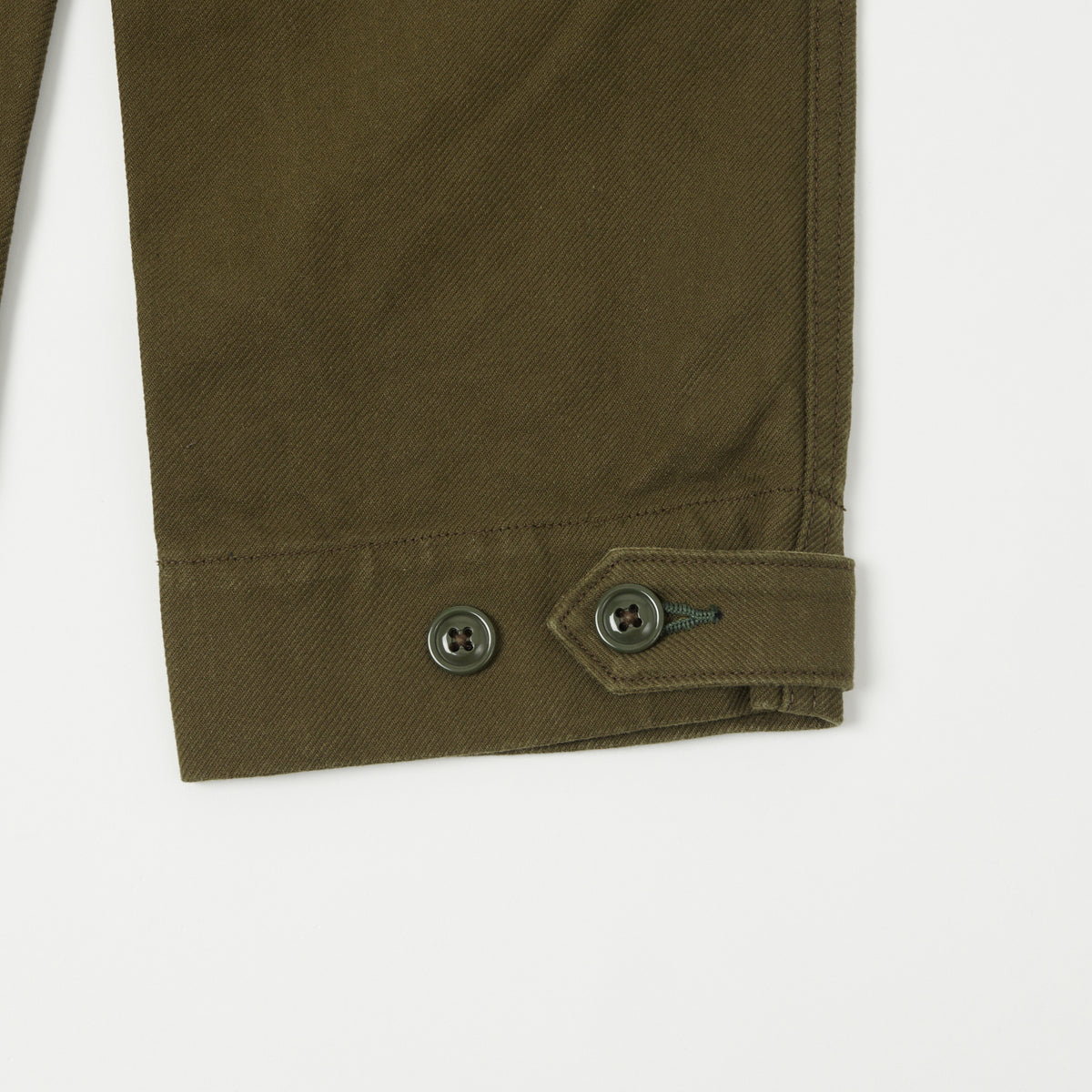 Freewheelers & Co Union Special Overalls Aviators Trouser - Dark Olive
