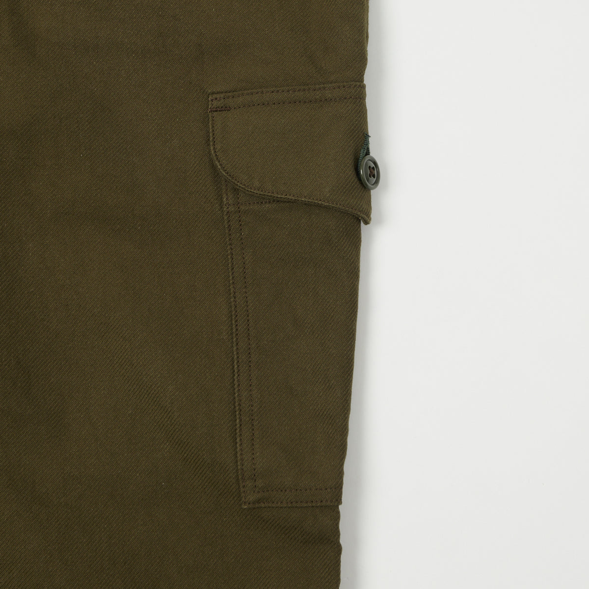Freewheelers & Co Union Special Overalls Aviators Trouser - Dark Olive