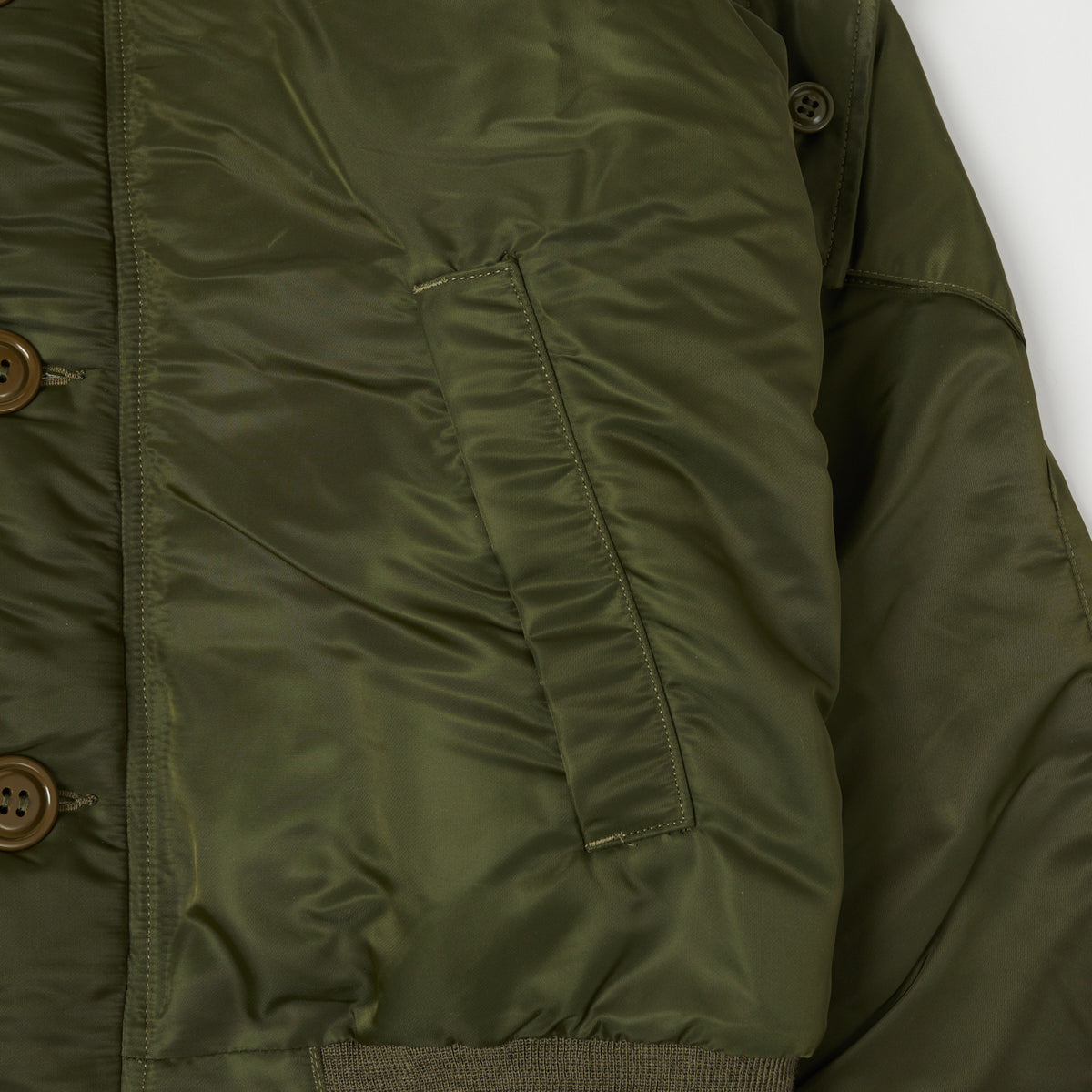 Freewheelers & Co Military ‘Cold Weather Air Crew' Jacket - Olive Drab