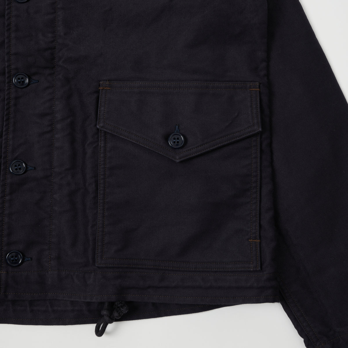 Freewheelers & Co U.S. Army Deck Worker Parka - Navy