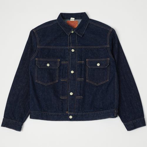 Freewheelers & Co The Vanishing West 507XX Type II Denim Jacket - One Wash