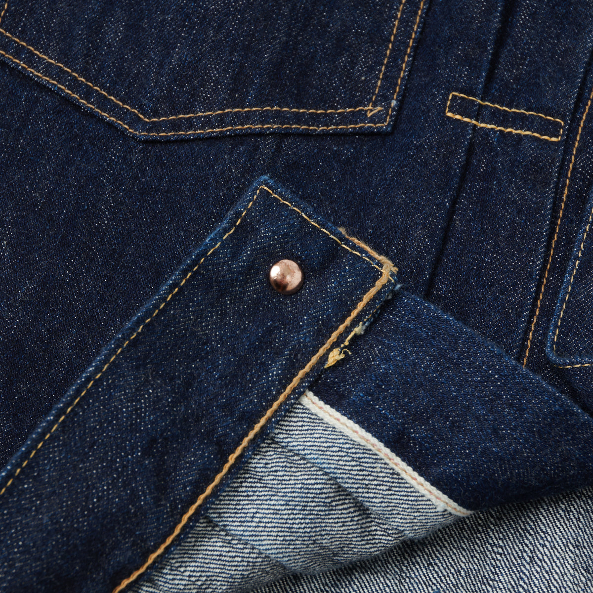 Freewheelers & Co The Vanishing West 507XX Type II Denim Jacket - One Wash