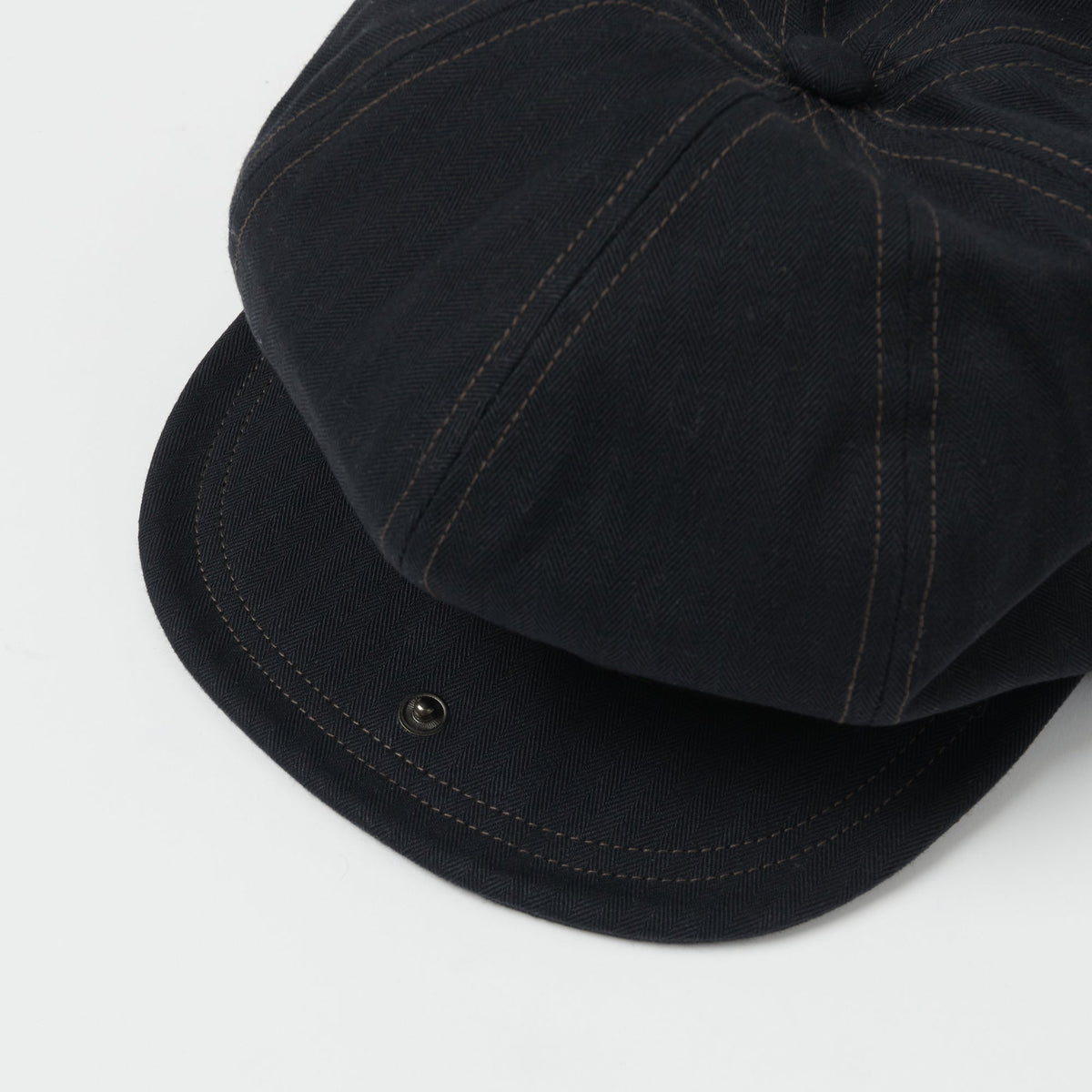 Freewheelers & Co Union Special Overalls 'Dylan' Casquette - Black H.B. Twill