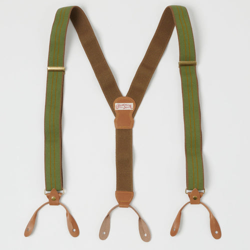 Freewheelers 2117010 'Heavy Stronghold' Suspender - Evergreen