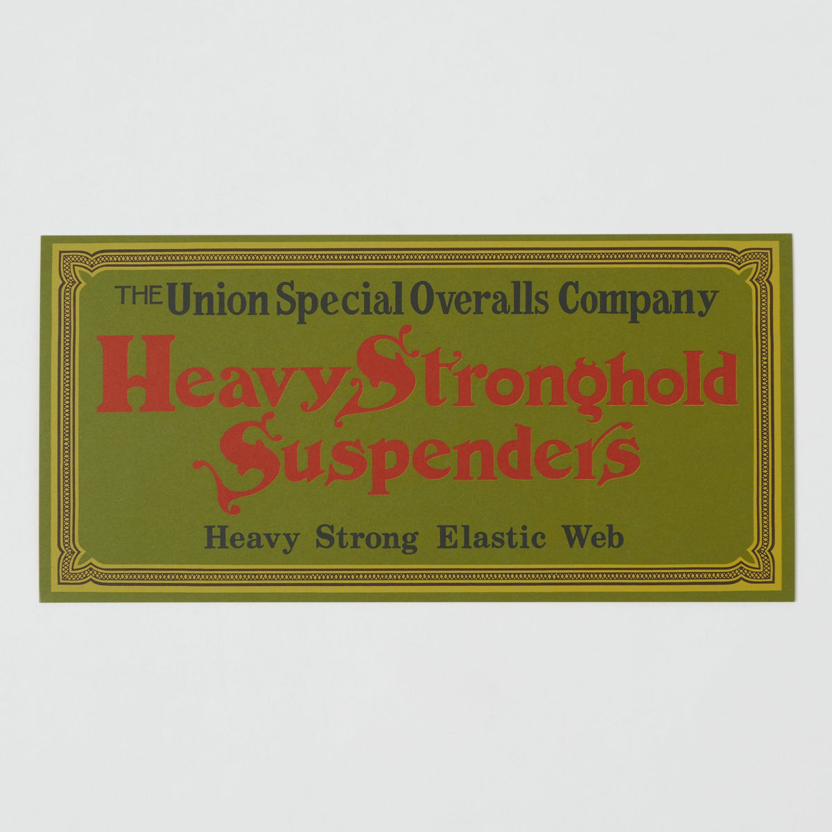 Freewheelers 2117010 'Heavy Stronghold' Suspender - Evergreen