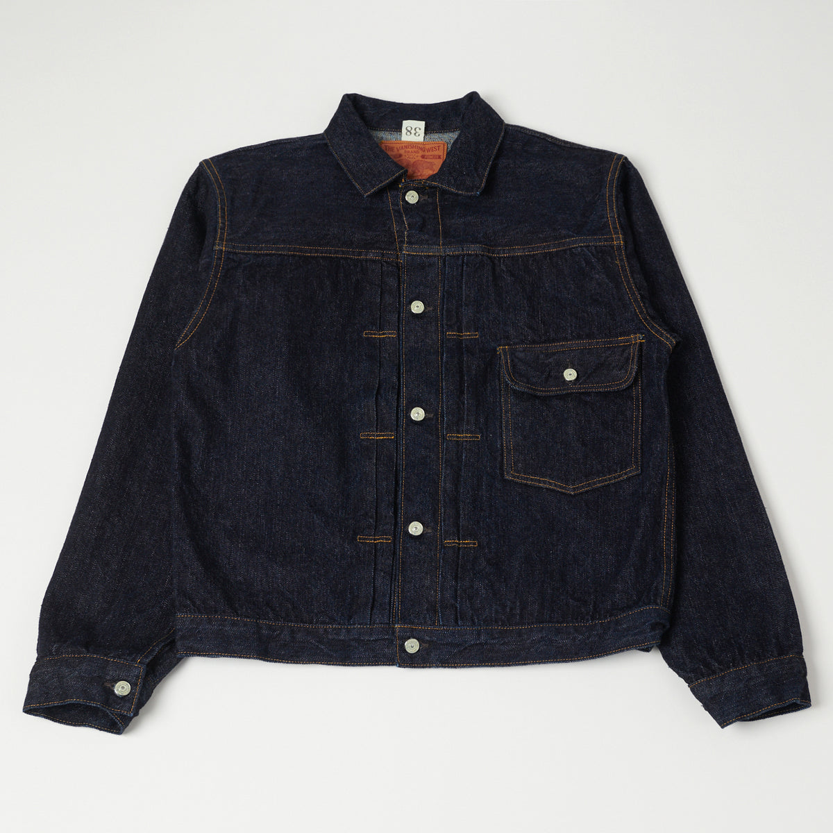 Freewheelers & Co The Vanishing West 506XX 1933 Type-I Denim Jacket - One Wash