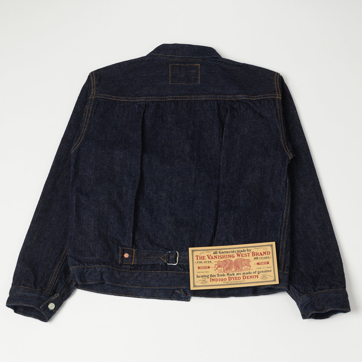 Freewheelers & Co The Vanishing West 506XX 1933 Type-I Denim Jacket - One Wash