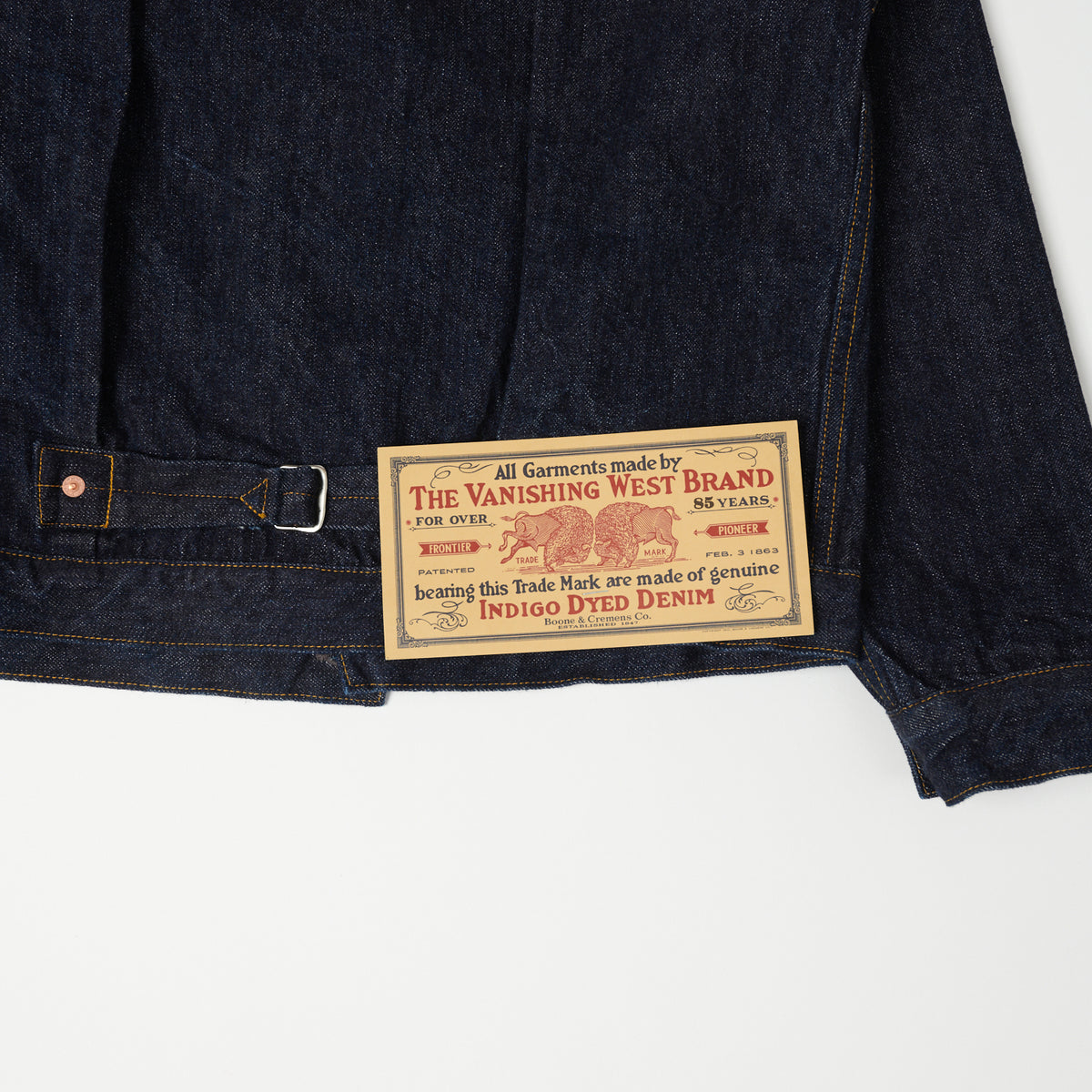 Freewheelers & Co The Vanishing West 506XX 1933 Type-I Denim Jacket - One Wash