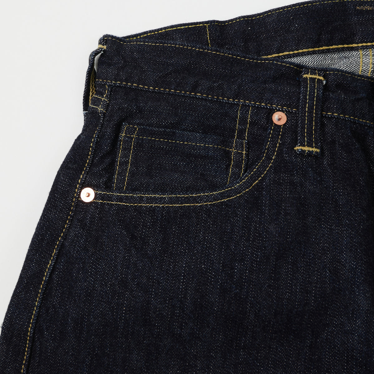 Freewheelers & Co The Vanishing West S601XX 1945 Loose Straight Jean - One Wash