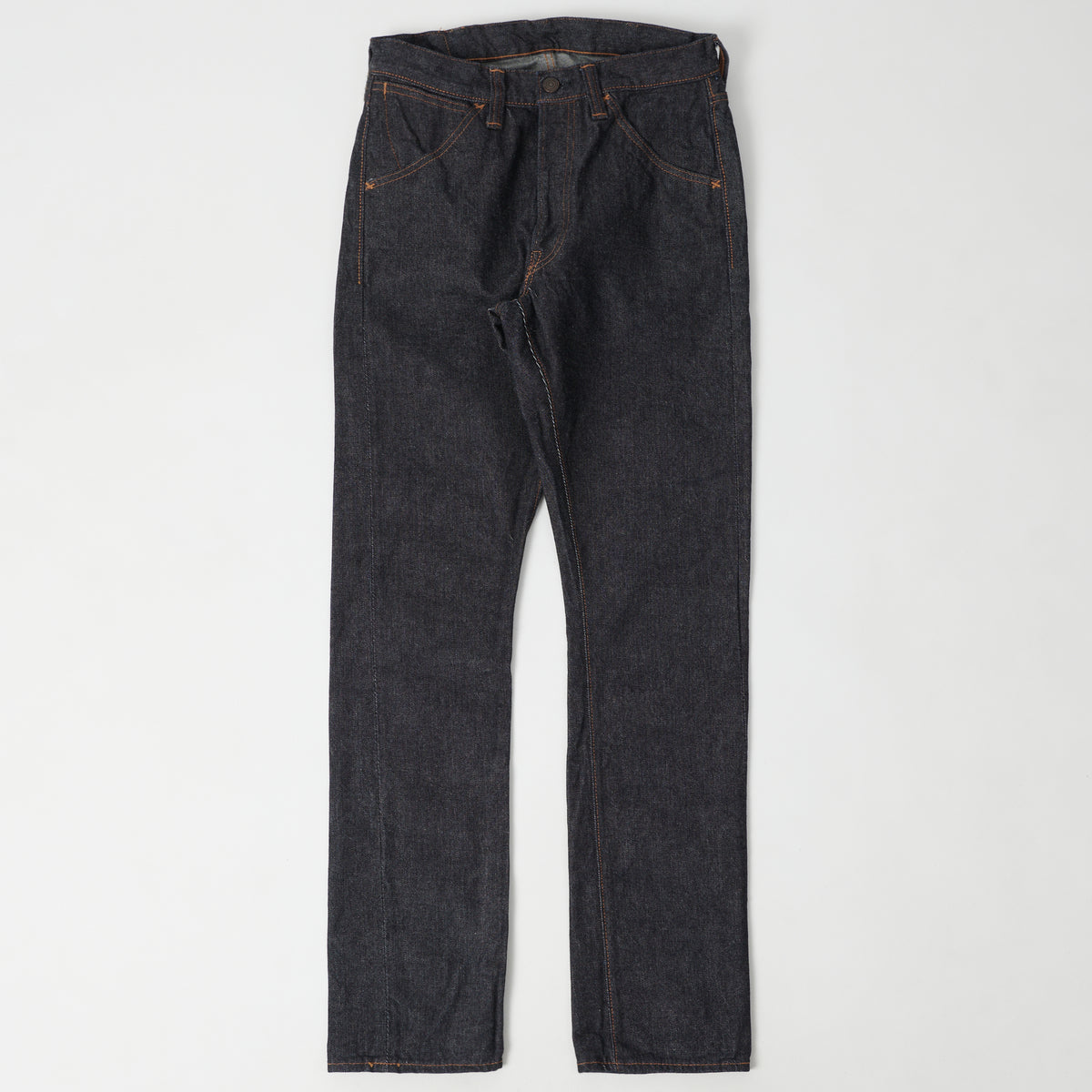 FULLCOUNT 1001 14.4oz Left Hand Twill Slim Tapered Jean - One Wash