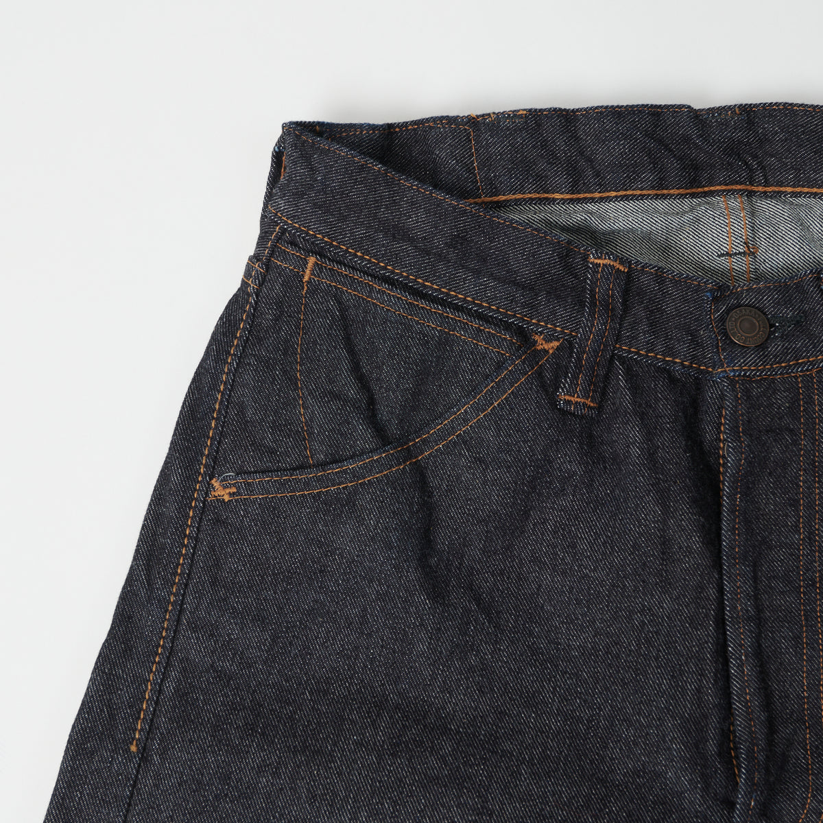 FULLCOUNT 1001 14.4oz Left Hand Twill Slim Tapered Jean - One Wash