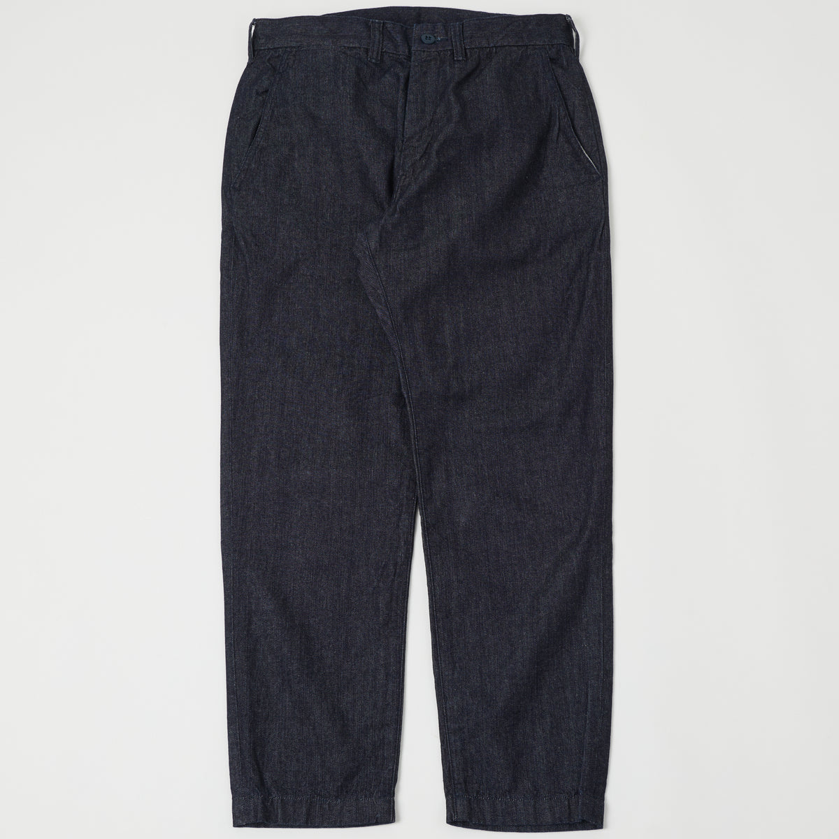 FULLCOUNT 1002 Tapered Denim Trouser - One Wash