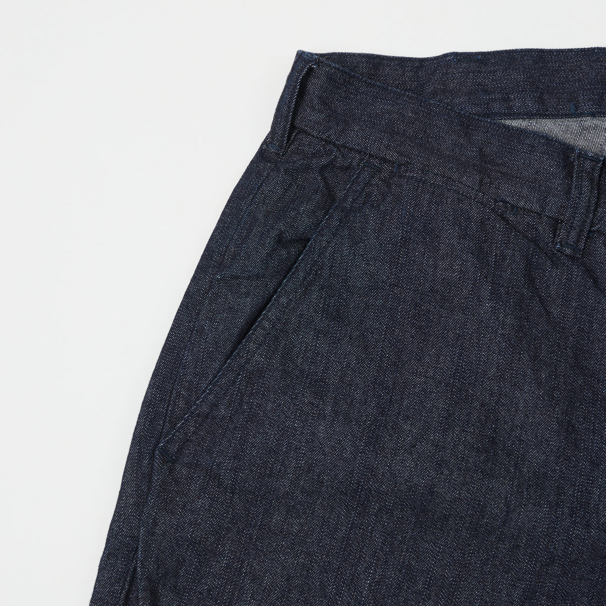 FULLCOUNT 1002 Tapered Denim Trouser - One Wash