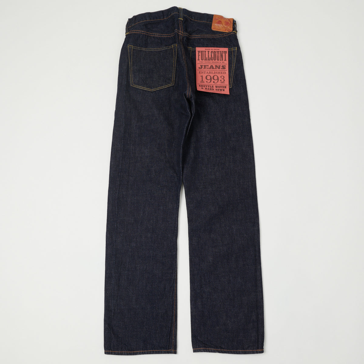 FULLCOUNT 1101 13.7oz Loose Straight Jean - One Wash