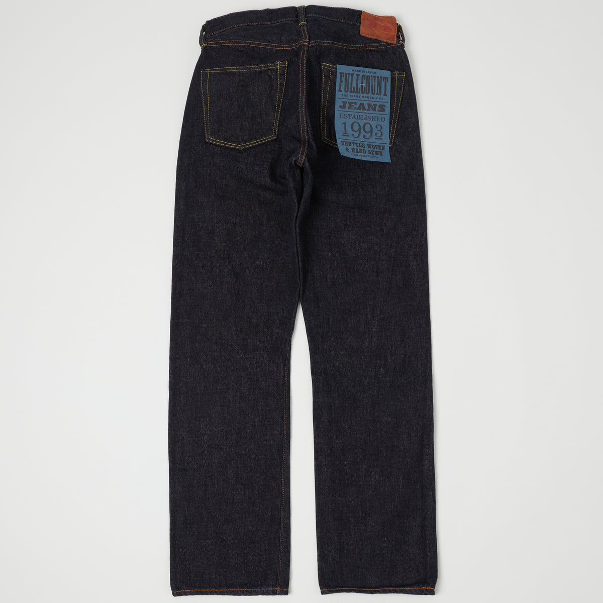 FULLCOUNT 1101XX 15.5oz Loose Straight Jean - One Wash