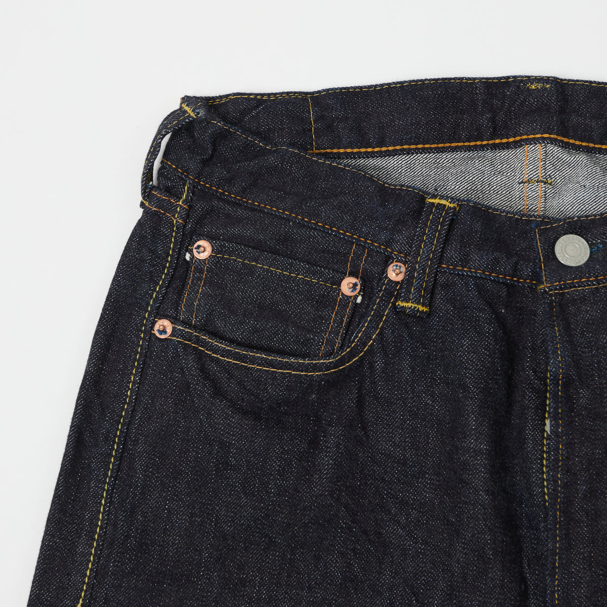 FULLCOUNT 1101XX 15.5oz Loose Straight Jean - One Wash