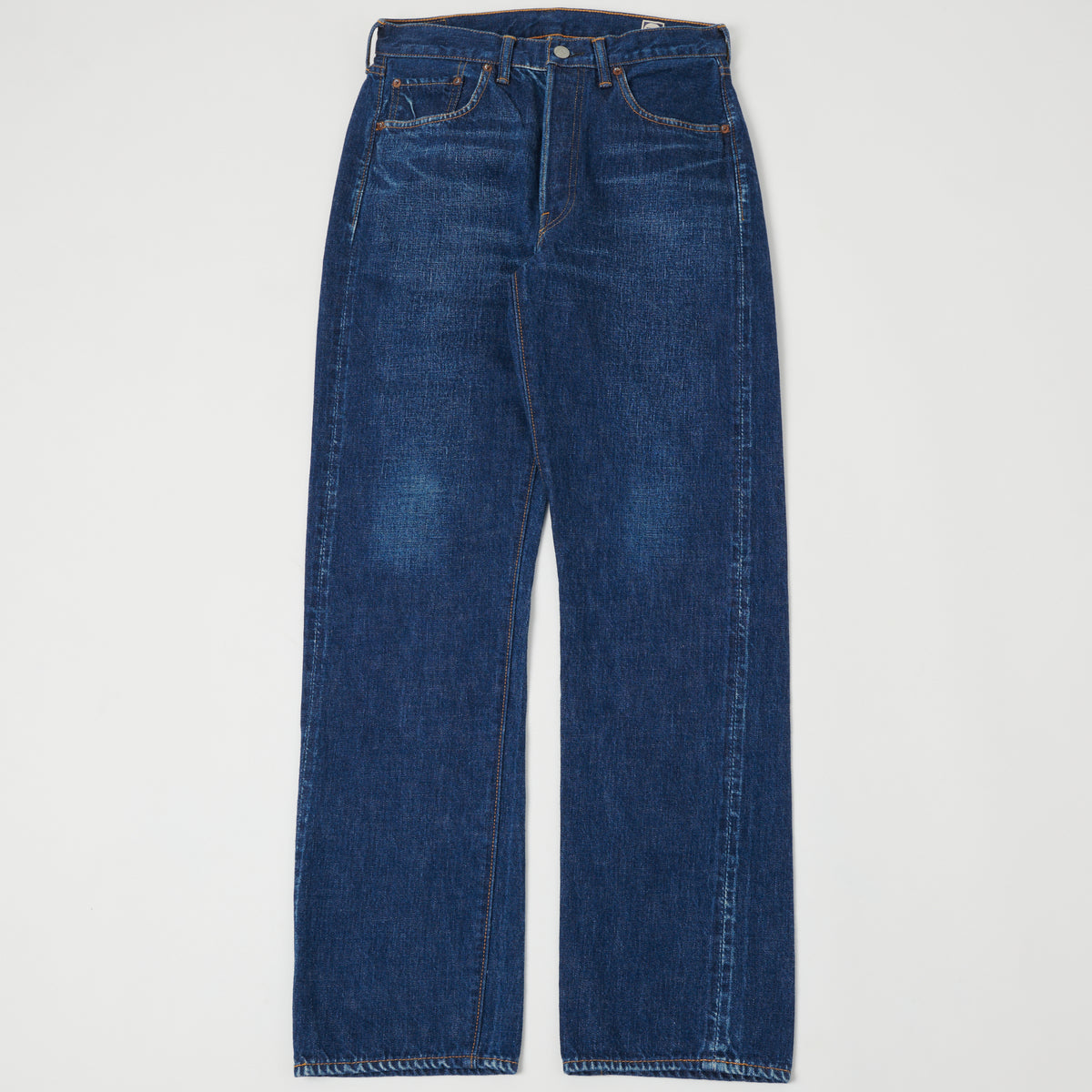 FULLCOUNT 1102 13.7oz Regular Straight Jean - 'That Thing' Wash
