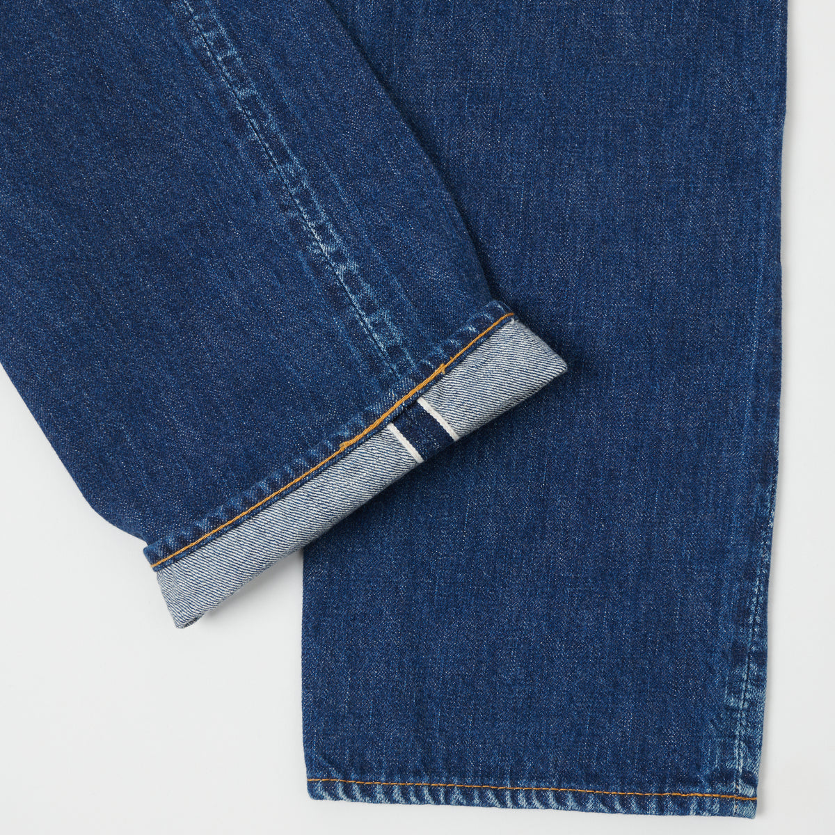 FULLCOUNT 1102 13.7oz Regular Straight Jean - 'That Thing' Wash