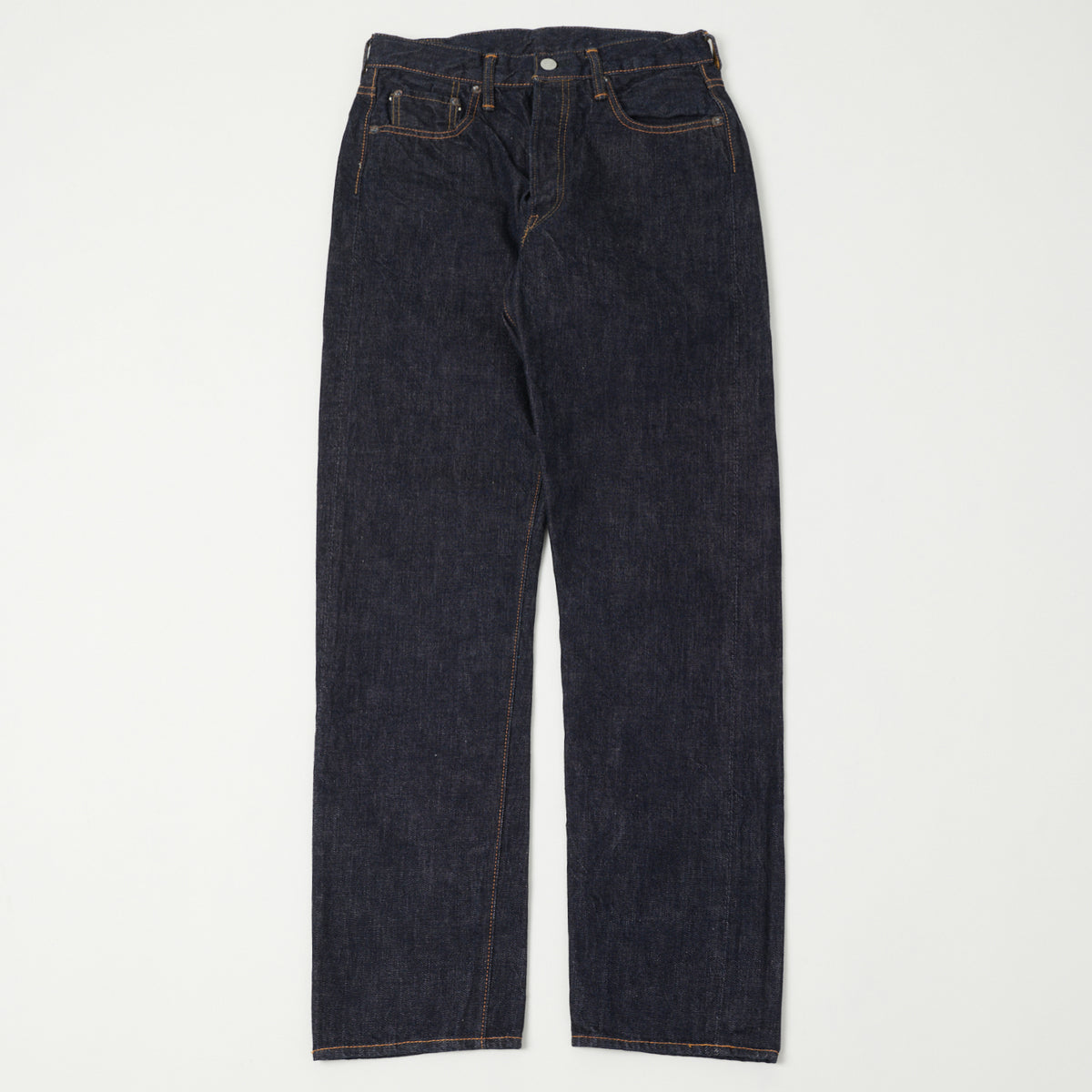 FULLCOUNT 1103 13.7oz Clean Straight Jean - One Wash