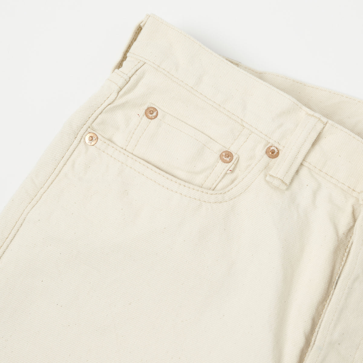 FULLCOUNT 1108 13.7oz Regular Straight Jean - Ecru One Wash