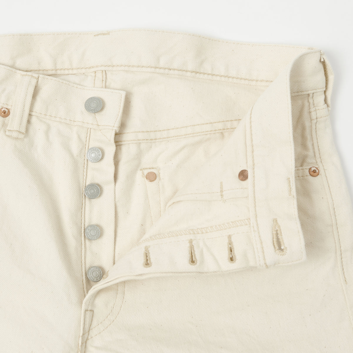 FULLCOUNT 1108 13.7oz Regular Straight Jean - Ecru One Wash
