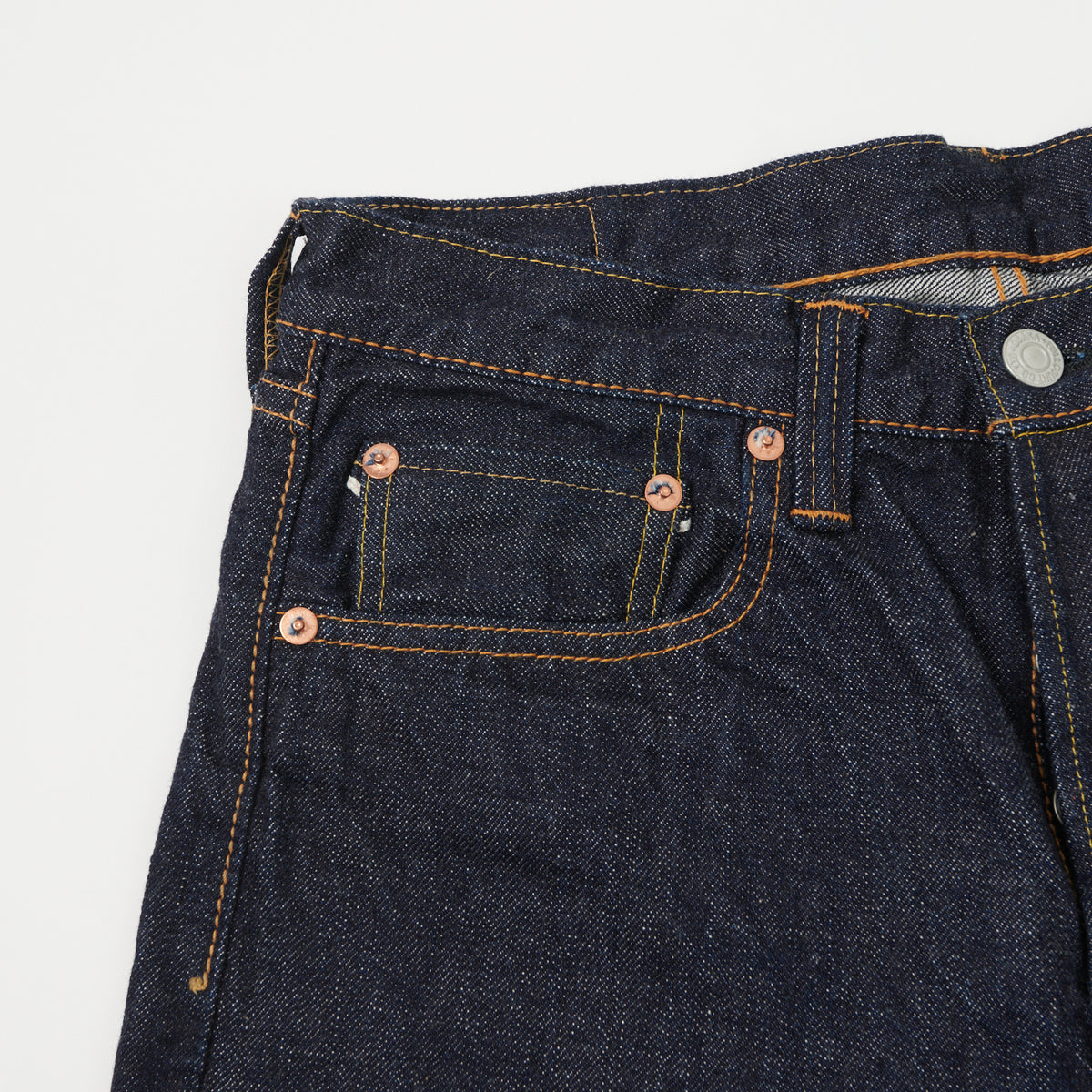 FULLCOUNT 1108 13.7oz Regular Straight Jean - One Wash