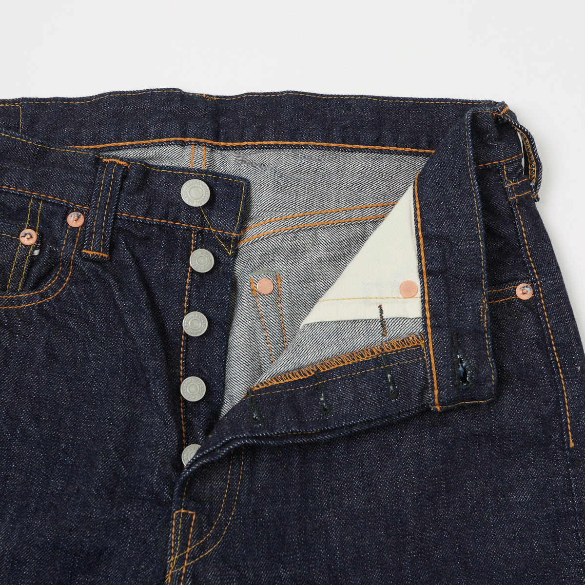 FULLCOUNT 1108 13.7oz Regular Straight Jean - One Wash