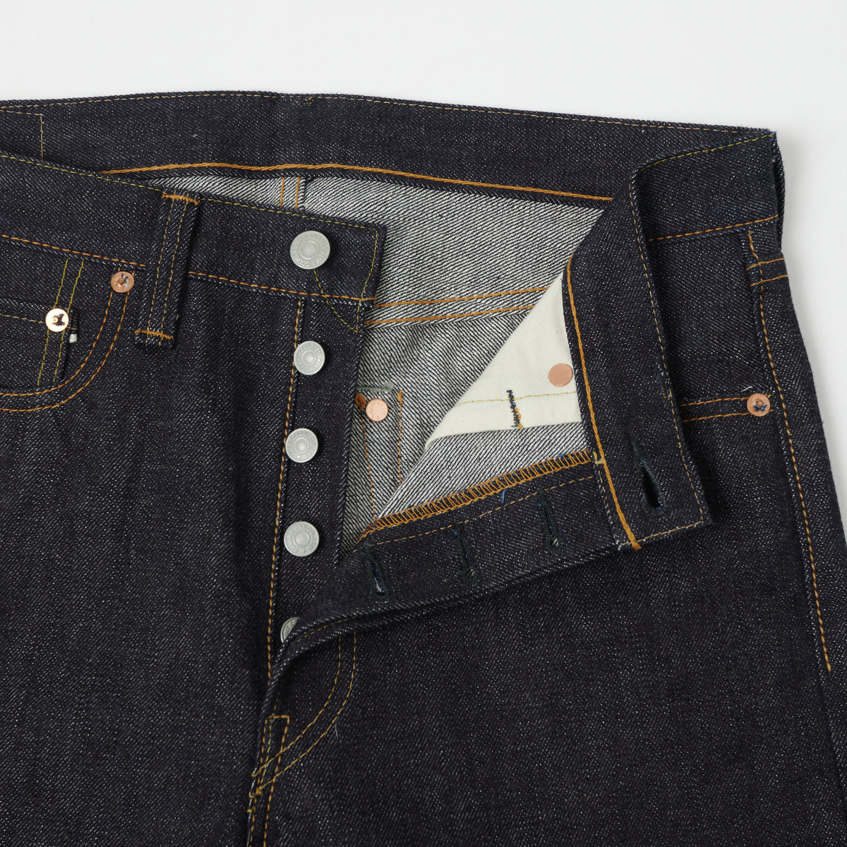 FULLCOUNT 1108XX 15.5oz Regular Straight Jean - Raw