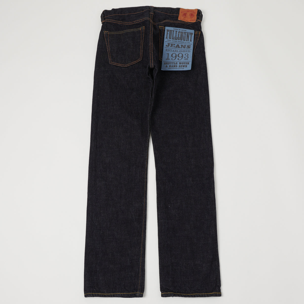 FULLCOUNT 1108XX 15.5oz Regular Straight Jean - One Wash
