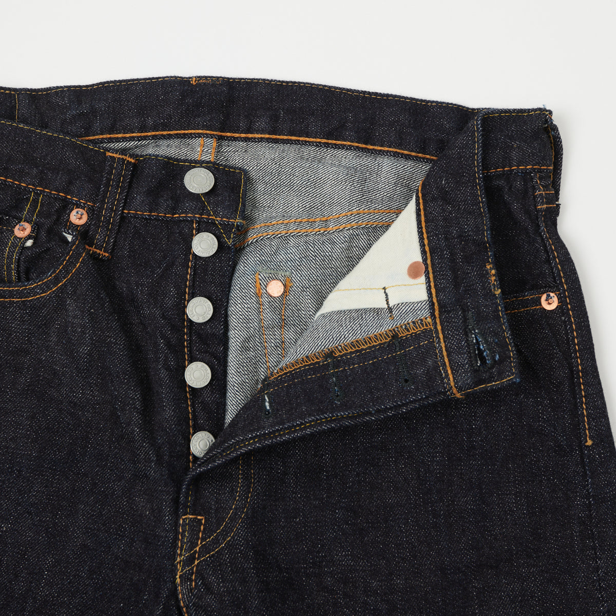 FULLCOUNT 1108XX 15.5oz Regular Straight Jean - One Wash