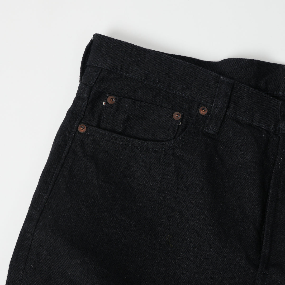 FULLCOUNT 1109 13.7oz Slim Straight Jean - Raw Black